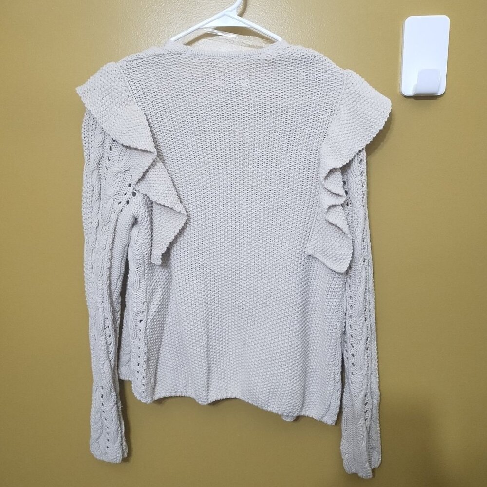 Universal Thread Open Front Ruffled Cotton Blend … - image 5